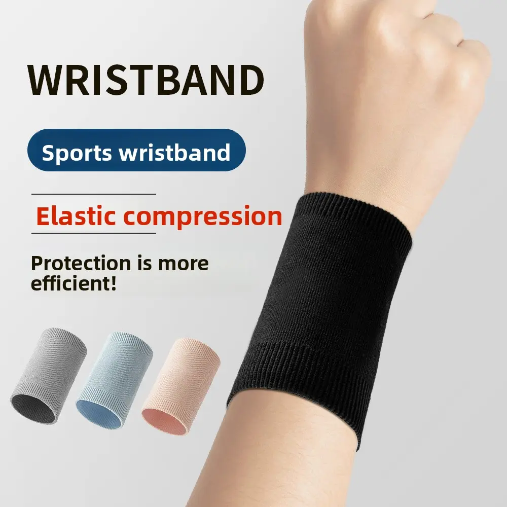 Unisex Breathable Sports Wrist Support Band for Adults - Wrist Pain Relief, Sprain Prevention Accessory, Ideal for Fitness, Badminton, Breathable Wristbands, Compression Wristband, Wrist Bands Sports