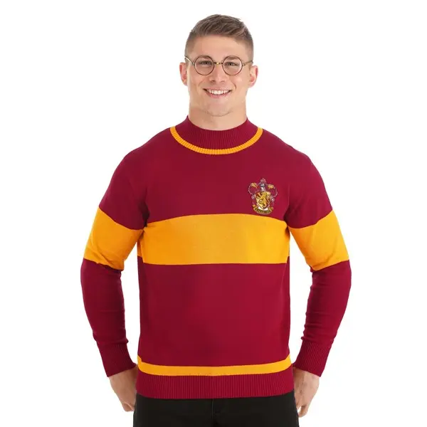 Adult Lightweight Gryffindor Quidditch Sweater