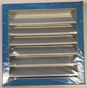 Louvers for garage ventilation