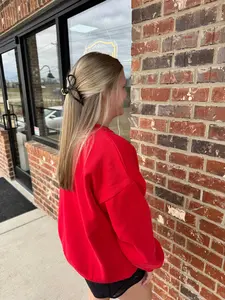 JUMBO BOW HAIR CLAW CLIPS