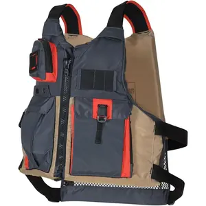 Kayak Fishing Life Jacket – U.S. Coast Guard Approved PFD with Multiple Pockets, High-Back Design & Adjustable Straps for Paddle Sports & Fishing