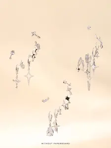 Star Design Earrings Set, Fashionable Rhinestone Decorated Dangle Earrings & Stud Earrings, Trendy All-match & Exquisite Jewelry for Birthday Gift, High Quality Earrings