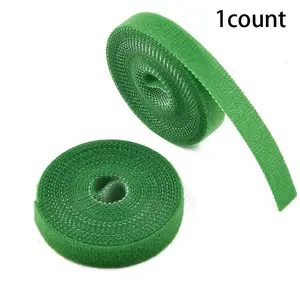 Reusable Plant Tie, 1 Count Waterproof Climbing Vegetable Plant Strap, Gardening Supplies Nylon Plant Tape, Plant Support, Multifunctional Garden Wire Tie for Cable, Home Space Saver, Climbing Plants Outdoor