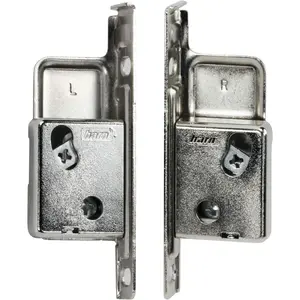 Hardware Harn Impaz Drawer Box Slide Runner Left/Right Clip  Screw  Front Fixing Bracket Pair (1 Pair, Left/Right)