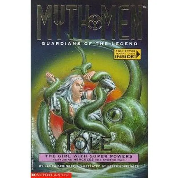 USED Book - Iole: The Girl With Super Powers (Myth Men) by Laura Geringer (Paperback) - english