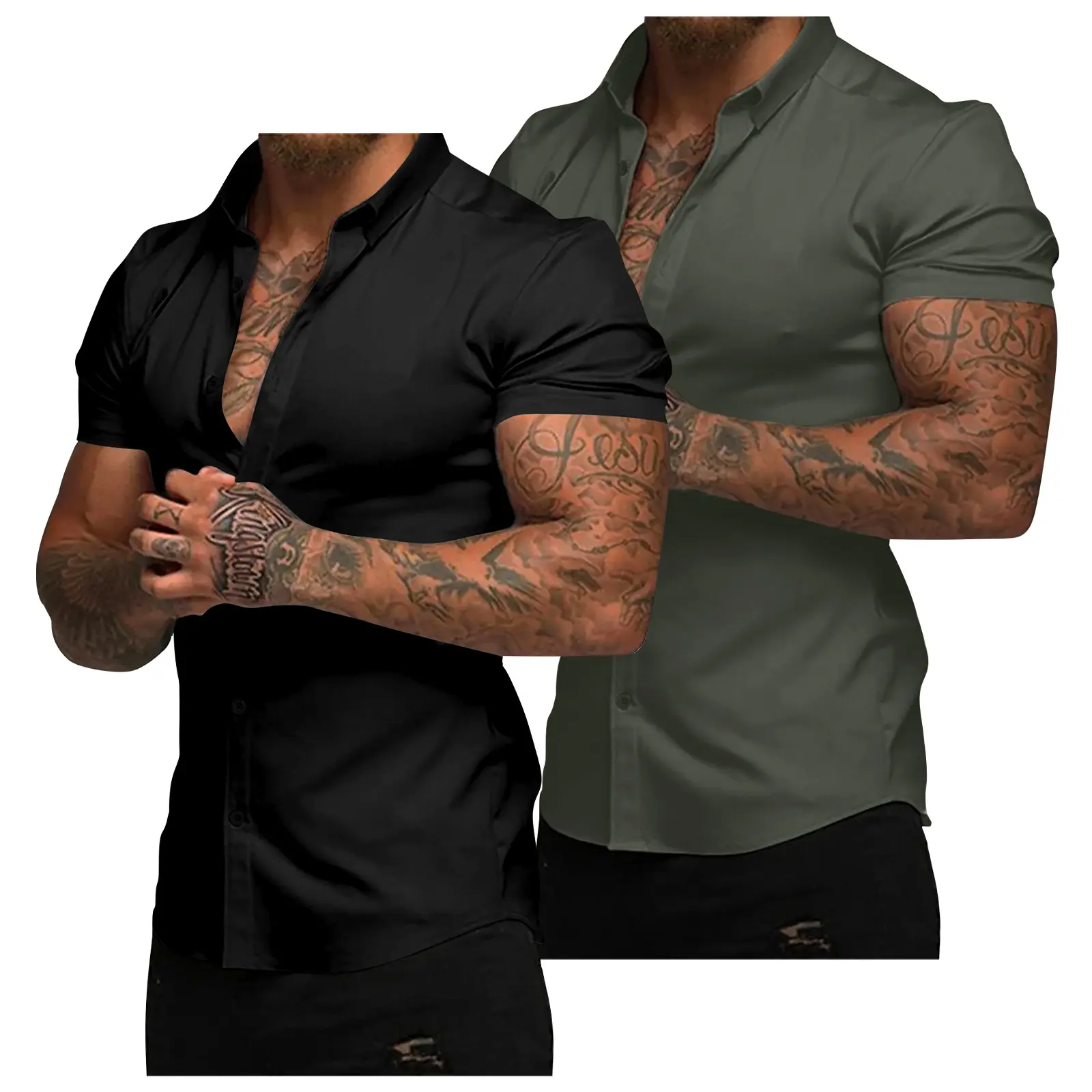 Black/Green