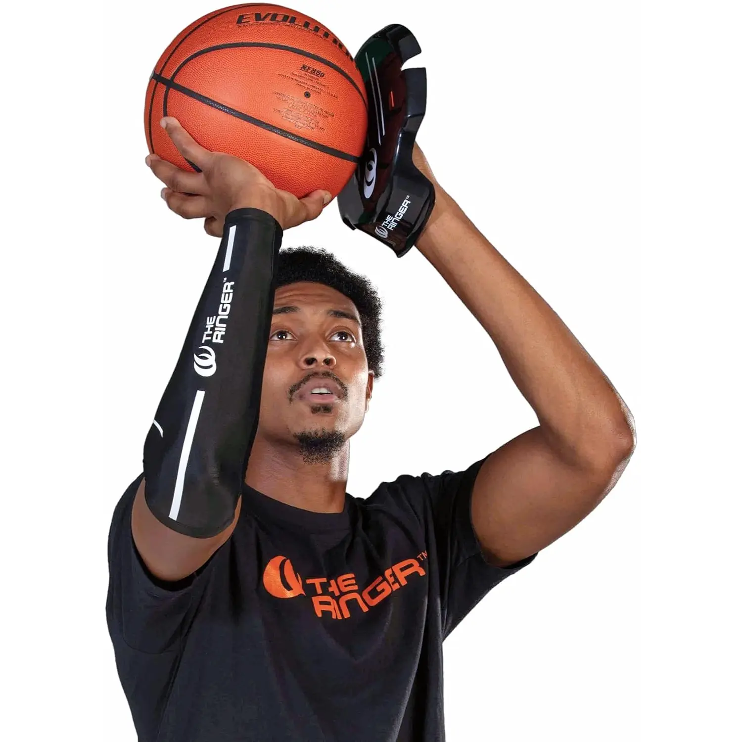 Basketball Shot Trainer - Form-Focused Shooting Release Aid with Backspin Help & Correct Motion Support, Practice Tool for Youth Players