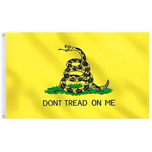 Don't Tread on Me 3 X 5 Flag Banners Lightweight