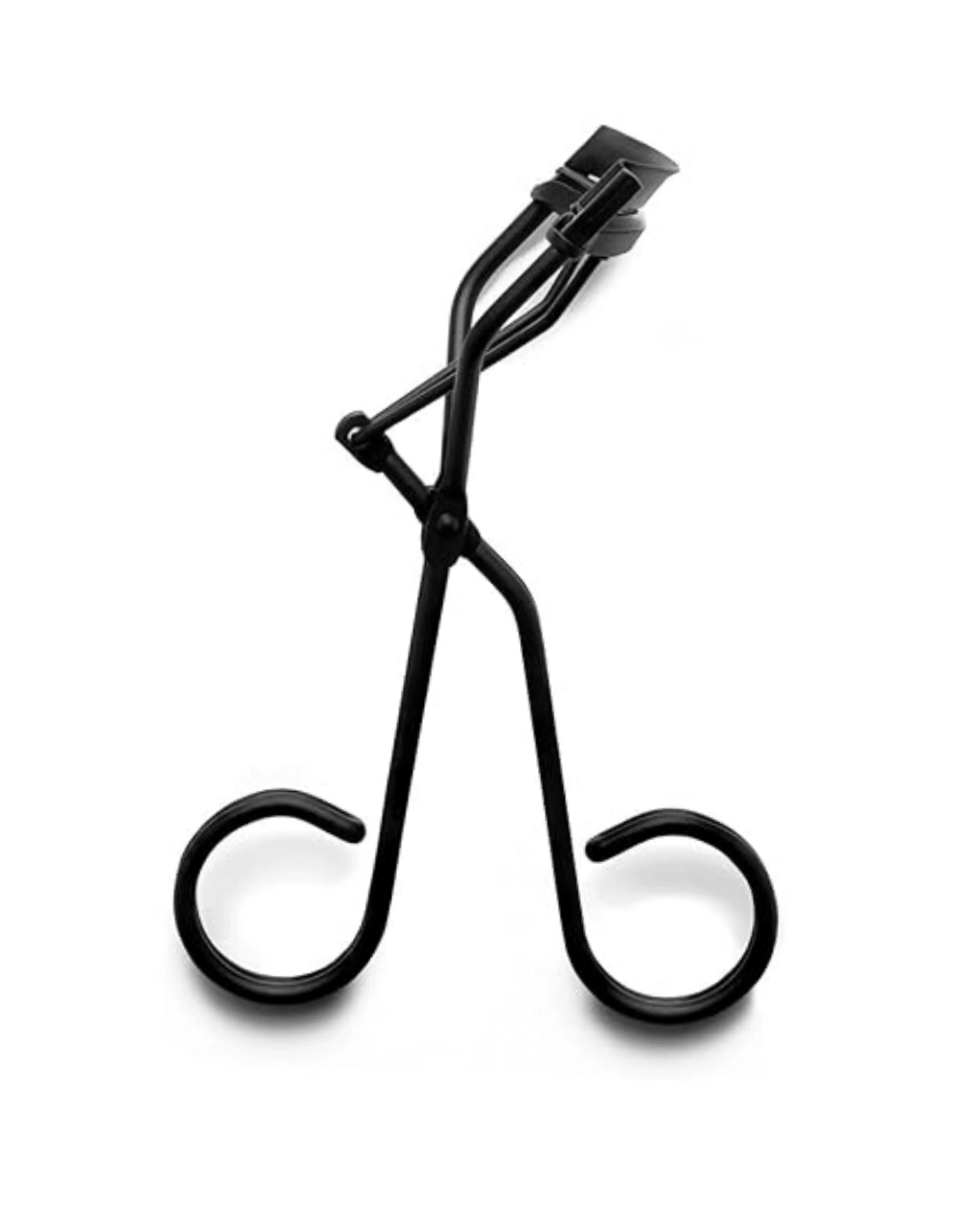 No-Pinch Precision Eyelash Curler with Soft Silicone Pads for a Long-Lasting Curl, Makeup Tool for All Eye Shapes, Includes 5 Replacement Pads, Handle, Wipe, Natural Lashes