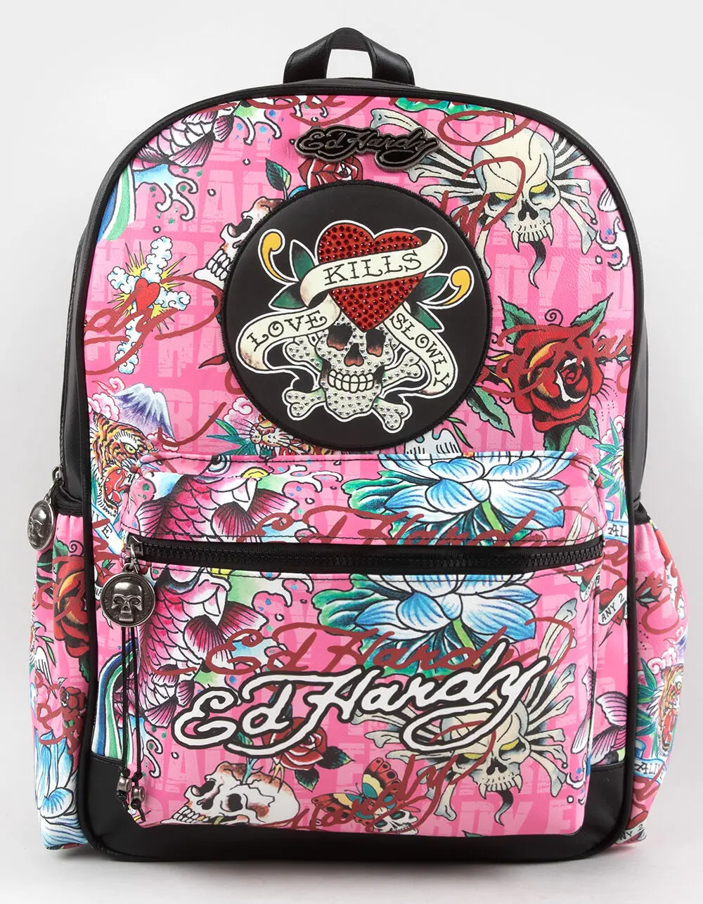 ED HARDY Mina Womens Backpack, Pink ED HARDY Mina Womens Backpack, Pink
