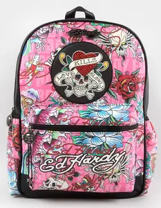 ED HARDY Mina Womens Backpack, Pink