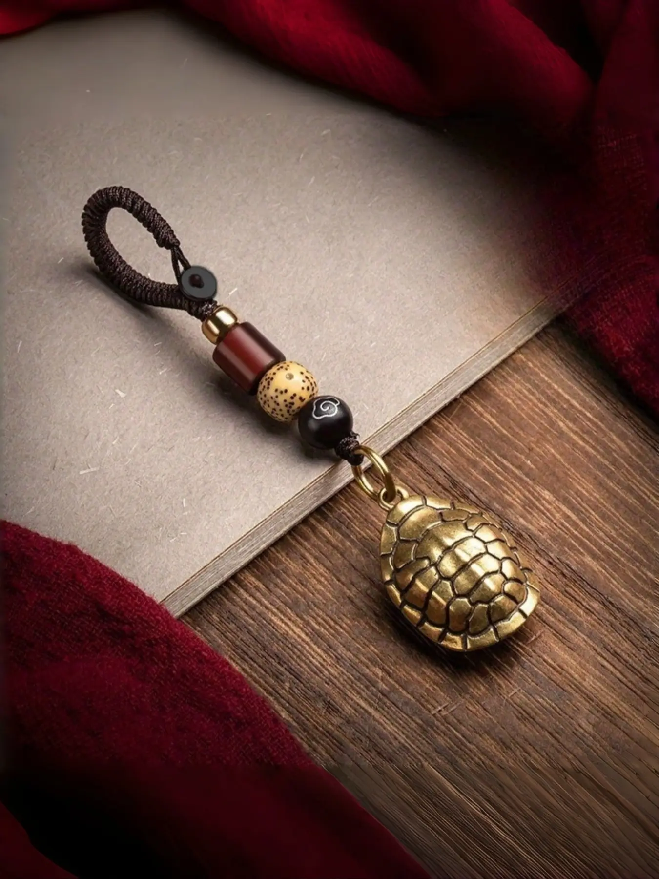Creative Copper Alloy Turtle Keychain, Brass Decorative Bells, Om Mani Padme Hum Mantra, Back to School, Birthday Gifts, Car Accessories, Portable Keychain, Animal Keychain, Cool Keychains, Car Key Ring