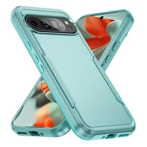 Armor Heavy Duty Drop Protection Phone Case For Google Pixel 10 9 8 7 Pro XL Shockproof Matte Hybrid Cases Pixel 9A 8A 7A Cover