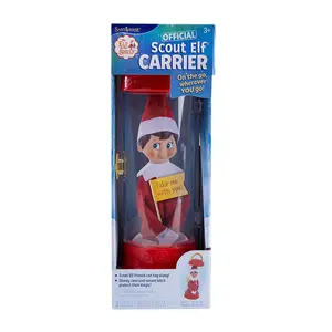 The Elf on the Shelf Scout Elf Carrier – Official Travel Case for Your Scout Elf, Santa-Approved Elf