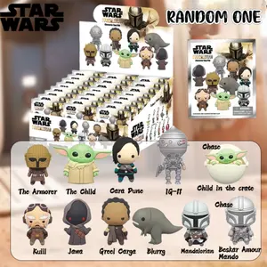 Star Wars Collectible Keychain Blind Bag, Unique Surprise, Officially Licensed, Random Character, Character Variety, Perfect Gift for Birthday, Fans & Friends
