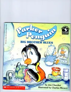 USED Book - Parker Penguin, Big Brother Blues (Read With Me) by Jon Chardiet (Hardcover) - english