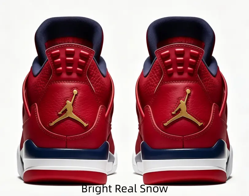 Red Navy White High Top Sneakers For Couples Shock Absorbing Air Cushion Vintage Basketball Shoes Non Slip Breathable Casual Trainers For Sports Outdoor