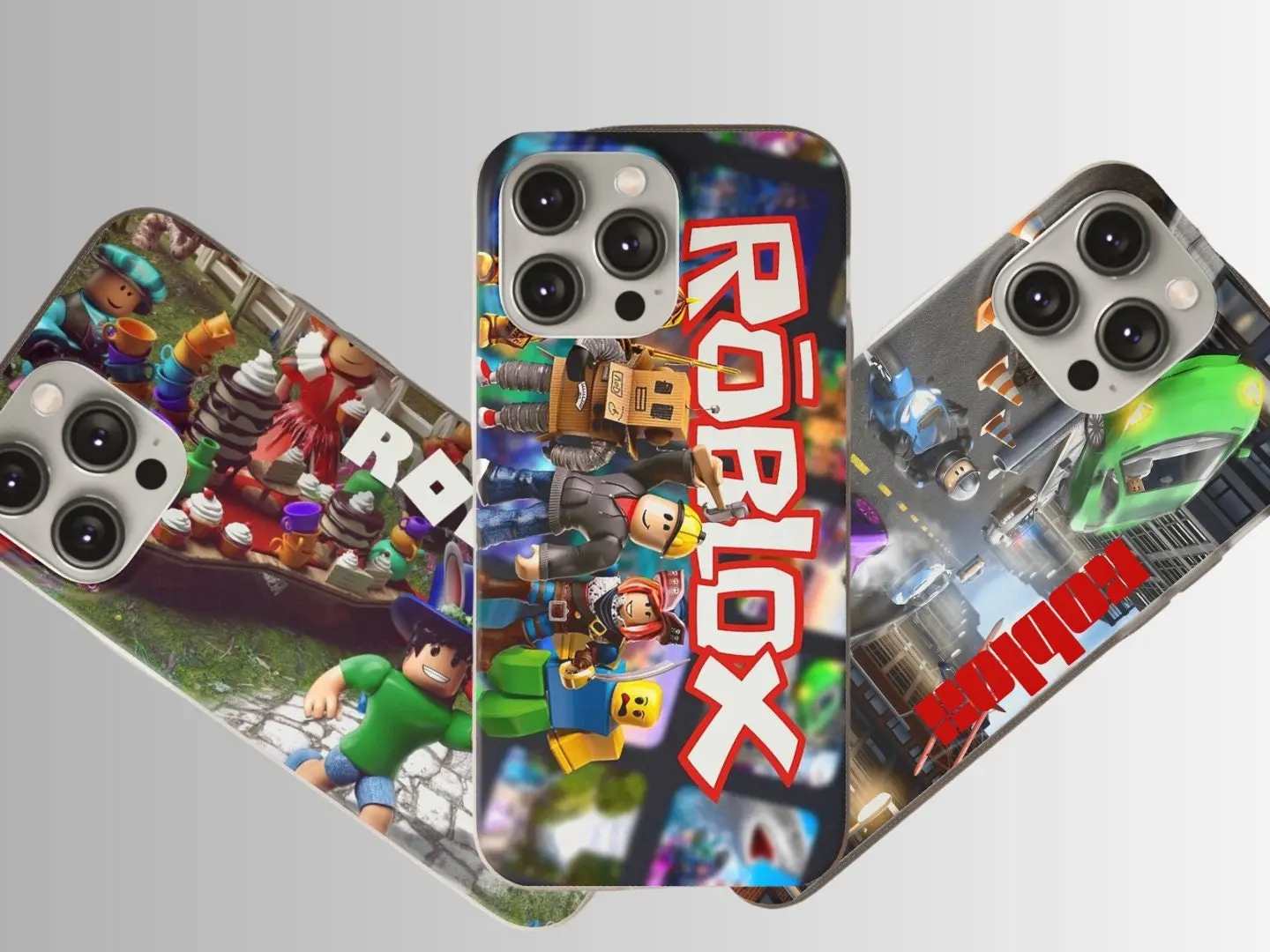 Roblox Game Phone Case iPhone 16 15 14 13 12 11 X/Xs SE pro Max Mini
