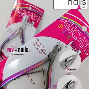 Fantasy Nails Alicate Para Manicura Tool Cuticle Nipper - Deluxe Nail Care Tool for Manicure and Nail Care