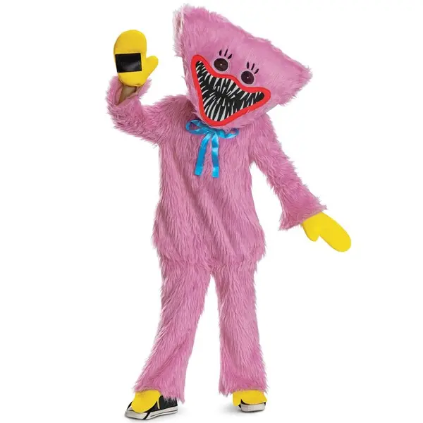 HalloweenCostumes Girl's Deluxe Kissy Missy Halloween Costume, Full Body Design, Foam Backed Cap, Matching Pants Cuffs