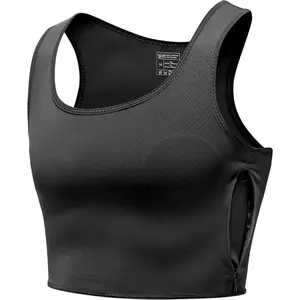 ChestBinderTransFTM,AdjustableBindfreeSizingDesign,Skin-Friendly&Breathable,NippleCoversBuilt-in