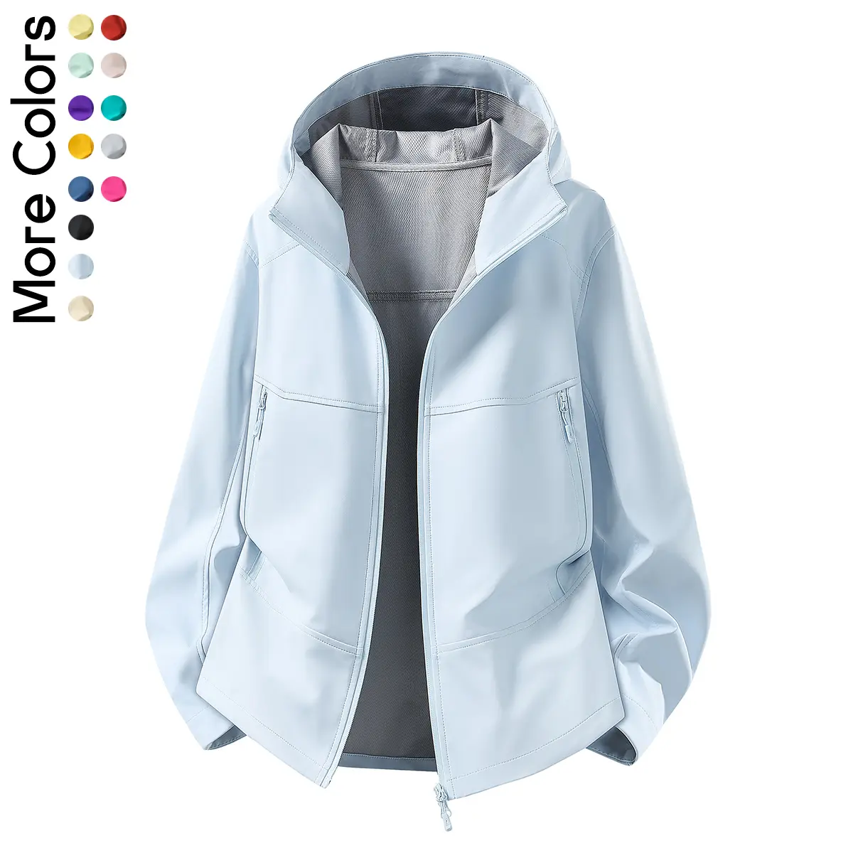 Women's Outdoor Softshell Jacket - For Hiking, Camping, and Mountaineering