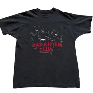 Bad Kitten Club Baby Tee ,Y2k Tops, Woman Clothes Women's  Girl Baby Tee,Summer Outfit, Girl Baby Tee, Gift For Her, Outfits