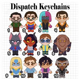 Dispatch Inspired Keychains PREORDERS