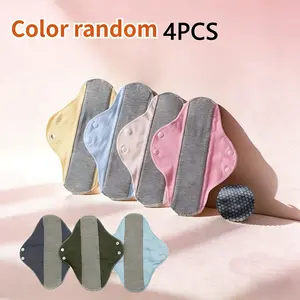 4pcs Leak-Proof & Waterproof Washable Incontinence Pads with Graphene Aseptic Technology for Elderly Care