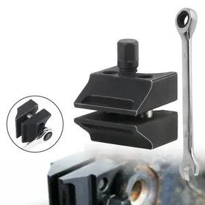 Car Suspension Strut Splitter Spreader Tool Suspension Strut Splitter Tool Wheel Hub Steering Knuckle Expander Steel Assembly Automotive Vehicle Tool