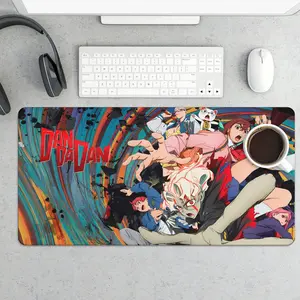 D Dandadan Anime Desk Mat Oversized Gaming & Office Pad with Vibrant Characters Dynamic Design for Anime Lovers Ideal for Gaming and Office Use