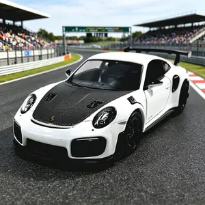 Porsche 2010 911 GT2 RS 1:36 Scale 5 Inch Diecast Metal Sports Car Model Toy High-Quality Collectible for Enthusiasts