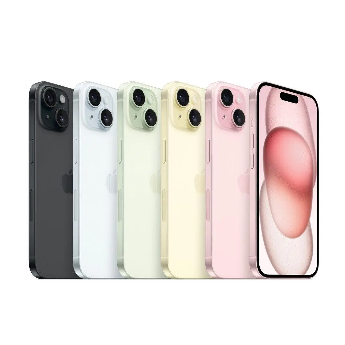 Refurbished Good Apple iPhone 15 Unlocked A2846 All Colors With 1 Year Warranty Scratch and Dent