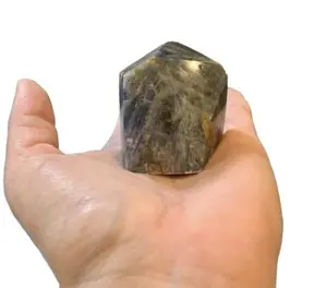 Crystal Kyanite Polished Freeform ~ Gift Set with Complimentary Selenite ~ 131 grams ~ 2 inches ~ Zen Home Decor ~ Meditation Crystals ~ Relaxation ~ Crystal Carving ~ Reiki ~ Metaphysical