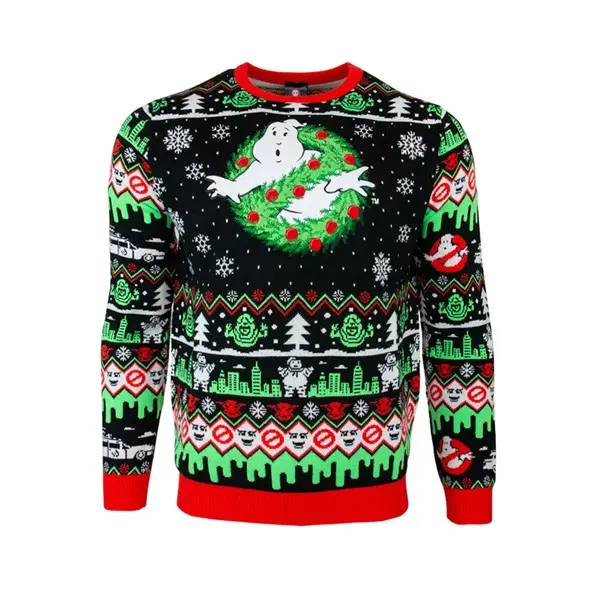 Adult Ghostbusters Christmas Ugly Sweater