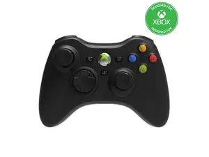 Hyperkin Xenon Wired Controller for Xbox Series X|S, Xbox One & Windows 10|11, PC, Plug and Play Gaming Gamepad with 3.5MM Audio Jack, Impulse Triggers - Black - Officially Licensed