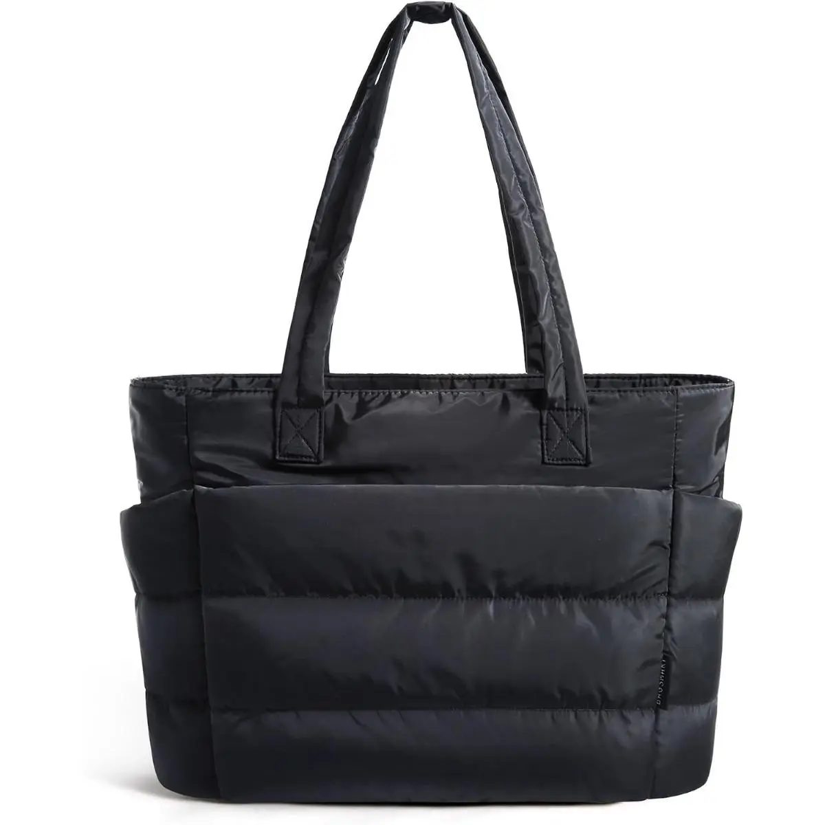 BAGSMART Tote Bag for Women, Lightweight Puffy Tote Bag with Compartments Shoulder Bag Handbag for Travel, Work, Gym | Lightweight