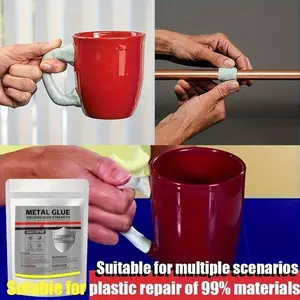 Waterproof Epoxy Resin Filling Adhesive Stick, Metal Filler Glue for Plastic Glass Wood Ceramic, Multi-Functional Heat Resistant Sealant