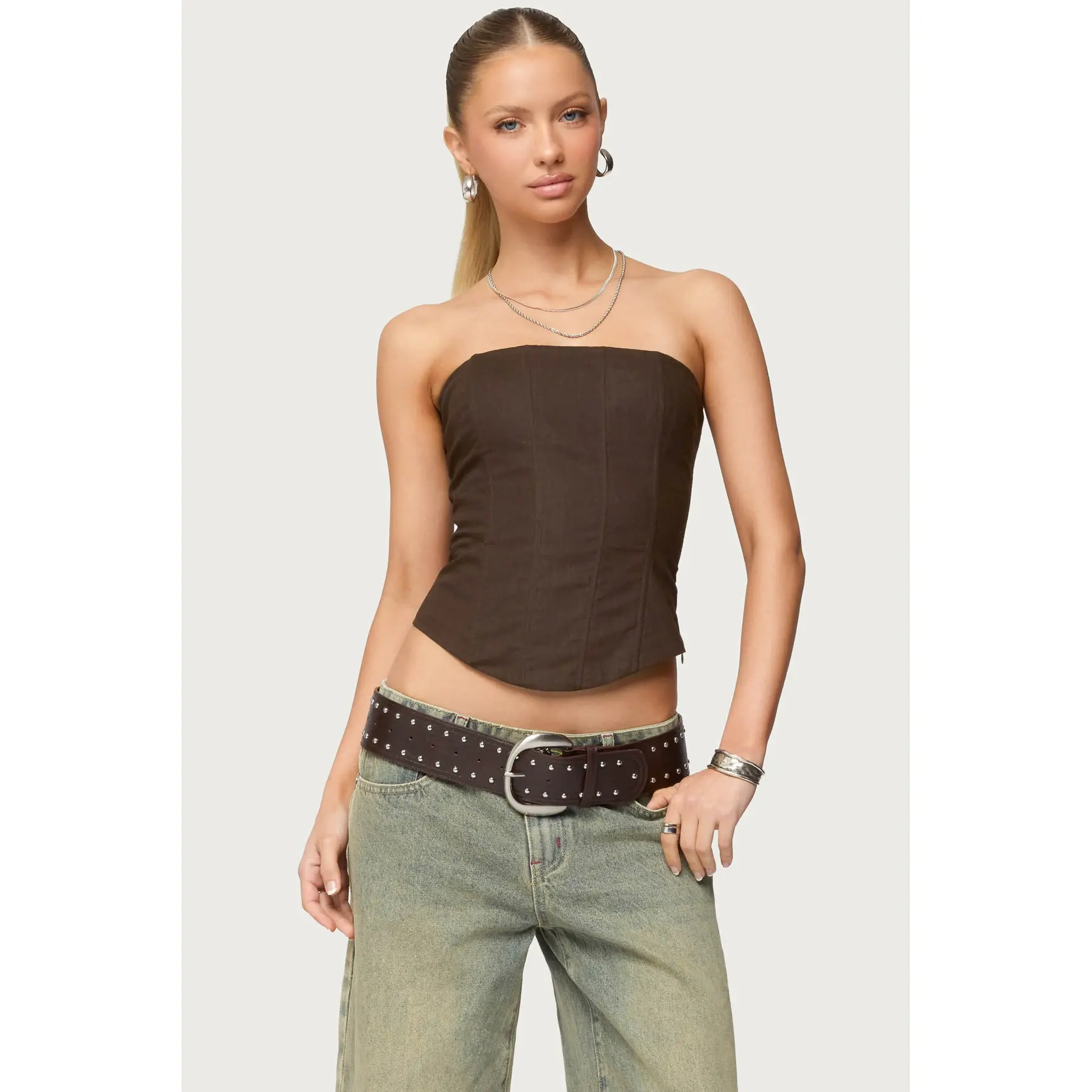 Hadar Linen Look Corset