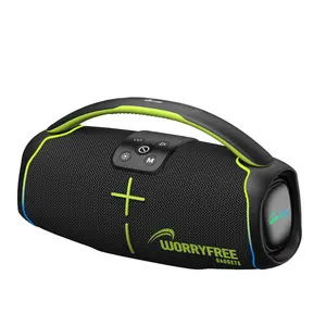 50W Portable Wireless Bluetooth Speaker with Carry Handle