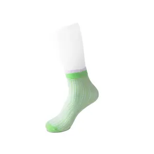Lime Mesh Sock
