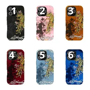 Vintage Tigers Ed Cute Tiger Themed Phone Case Premium Matte Texture Anti-Fingerprint For IPhone 17-11, Pro Max, Pro Plus, and Samsung S26-22 Protection Safety