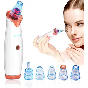 Blackhead Remover Pore Vacuum - Electric Facial Pore Cleaner - Acne,grease,comedones and Whitehead Extractor for both Women & Men- Upgraded USB Rechargeable with 3 level of suction Power