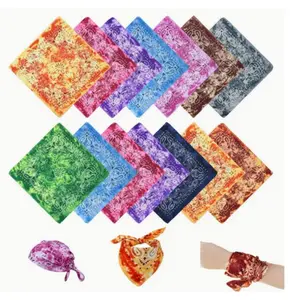 14pcs Paisley Headband for Women, Bandanas Paisley Print Headband, Cowboy Headwraps Scarfs, Hair Head Bandana for Women Men, Great for Birthday Gifts, Party, Mother'S Day Gifts