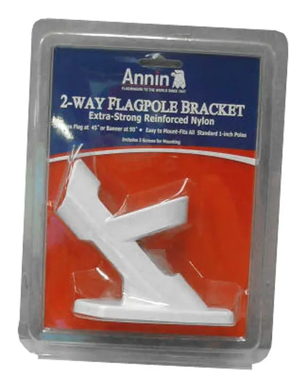 Annin Flagmakers 642629 2 Position Flag Pole Bracket