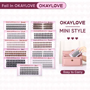 OKAYLOVE MINI Lash Clusters Trial Pack Lash Extension