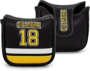 Premium Putter Cover (Gilmore- Mallet） – Durable, Soft, and Stylish Headcover with Magnetic Closure for Secure Fit