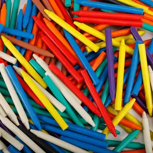 270 count Bulk Crayons,9 Colors Bulk Unwrapped Crayons,Bulk Crayons Color Crayons Bulk,Crayons Party Favors,Bulk Crayons for Family Office Restaurants Party Craft Supplies