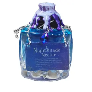 Decorative Bottle Potion Prop Nightshade Nectar Color Changing
