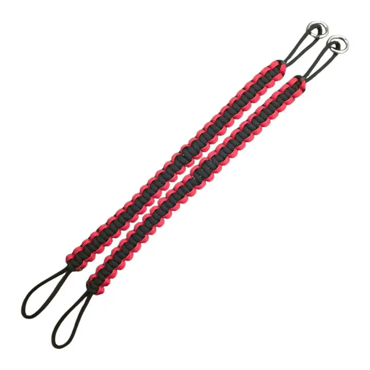 RED and BLACK Bottom Paracord Strap for 7.5 quarts cooler